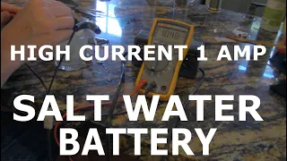 1000 mA Salt Water Battery