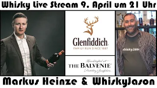 Whisky Live Stream am 9. April um 21 Uhr mit Markus Heinze & WhiskyJason