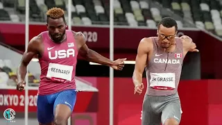 Andre De Grasse Stroms Home to Olympics Gold || Tokyo 2020 - 200 m Finals