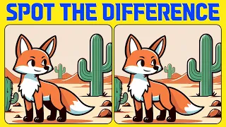 【Spot & Find the 3 Differences :Easy】 Can You Spot the Differences? Try Our Beginner's Game!