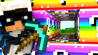 SCAVO 1.000 STRATI DI LUCKY BLOCK ARCOBALENO - MINECRAFT ITA