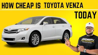 How Much Is Toyota Venza In Nigeria Today
