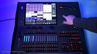 FOS Designer 2048 | DMX lighting desk introduction