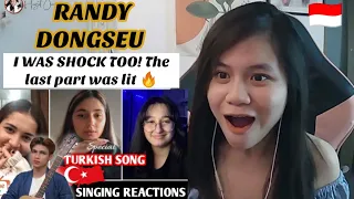 RANDY DONGSEU - Cewek Cewek Turki ini pada kaget di nyanyiin lagu Turki II FILIPINA REAKSI