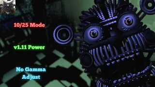 (World’s First) FNaF: SL - 10/25 Mode Very Hard COMPLETED! (With Oxygen)