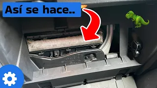 🦖 ¿Como Cambiar FILTRO de Habitáculo Polen VW TOURAN 2016 5T 1.6?