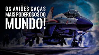 OS AVIÕES CAÇAS MAIS PODEROSOS DO MUNDO!