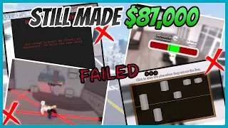 Day 3: Trying To Make 1 Million Stolen Dollars In ERLC | Roblox Roleplay