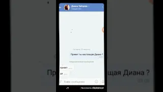 Переписка с фэйком Диана Зайцева 2 часть