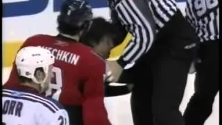 Marc Staal vs. Alexander Semin fight