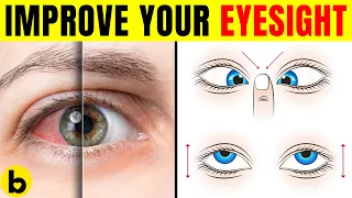 7 Easy Eye Exercises To Improve Vision & Reduce Dry Eyes | Eye Yoga