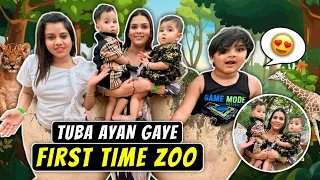 TUBA AYAAN GAYE FIRST TIME ZOO || CHIKU MALIK VLOGS