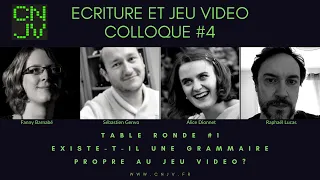 Conférence : Existe-t-il une grammaire propre au jeu vidéo ?