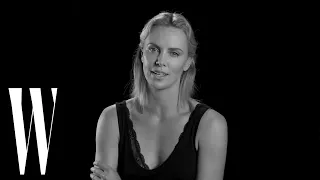 Charlize Theron on Her Shaved Head for Mad Max and Seth MacFarlane | Screen Tests | W Magazine