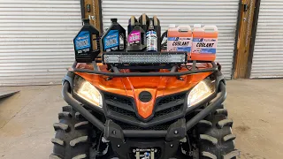 Quick & Basic Coolant Flush in my 2020 CFMOTO CFORCE 500