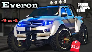 Everon Review & Best Customization | SALE NOW! | GTA 5 Online Toyota Hilux - Surprisingly Good! NEW