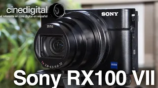 Sony RX100 VII de Sony, la mejor cámara compacta del mercado.