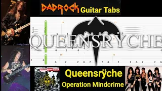 Operation Mindcrime - Queensrÿche - Guitar + Bass TABS Lesson