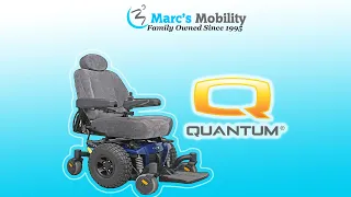 Quantum Edge Basic Powerchair with Large Off- Road Tires! - Review #6967