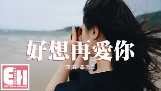 季彥霖 - 好想再愛你（原唱：潘廣益）『好恨我自己沒有把你留下來，這所有的錯讓我獨自承擔。』【動態歌詞Lyrics】