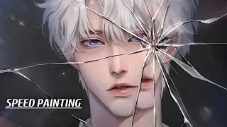 깨진 거울 The Broken Mirror [Speed Painting/clip studio]