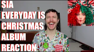 SIA - EVERYDAY IS CHRISTMAS ALBUM REACTION