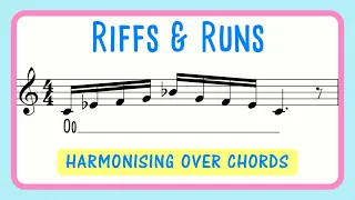 Riff and Runs Vocal Warm Up | Minor Pentatonic with Harmony Chords