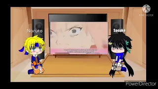 Naruto y Sasuke reaccionan al rap de Sakura