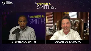 Stephen A. Smith interviews Oscar De La Hoya