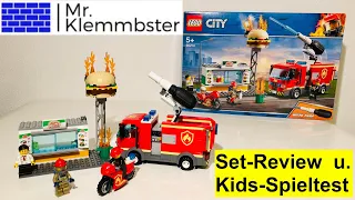 LEGO®City 60214 Feuerwehreinsatz im Burger-Restaurant