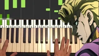 JoJo Golden Wind - OP2: Traitor's Requiem (Piano Tutorial Lesson)