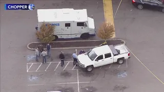 Armored truck driver turns tables on would-be robber