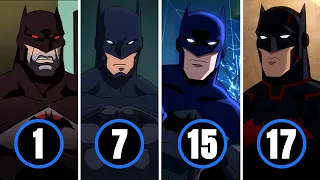 The Evolution of The DC Animated Movie Universe