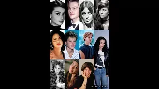 River Phoenix, Corey Haim, Leonardo DiCaprio Winona Ryder Keanu Reeves etc. Edits