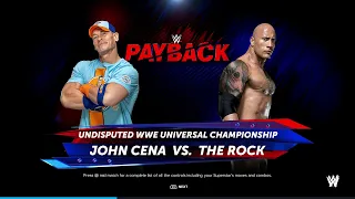 WWE 2K24 - John Cena vs The Rock | Casket Match!"