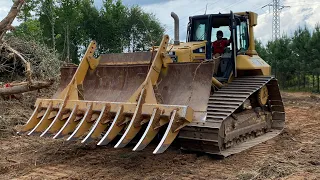 How to root rake with a Cat D6N