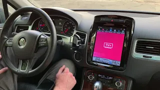 Touareg NF - Tesla Monitor