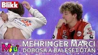 Mehringer Marci dobosa így van most a súlyos baleset után - videón a sérülés nyoma I Blikk