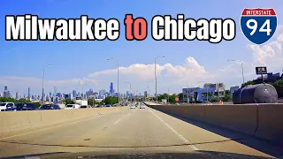 Milwaukee Wisconsin  to Chicago Illinois / interstate 94 | Real time Road Trip   / I 94 Tolls