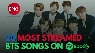 🎵 20 Most Streamed BTS K-POP Songs on Spotify ALL TIME - September 2022 | BTS or BLACKPINK?