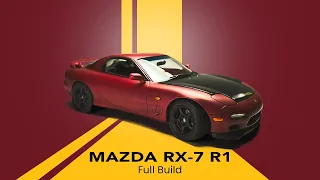 Building Custom 1/24 Mazda RX-7 R1 - Full Build