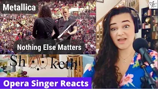 Is Metallica the biggest rock band in the world? Opera Singer REACTION to "Nothing Else Matters"