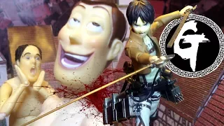 Attack on titan stop motion- Eren! 進撃の巨人-エレン /艾倫