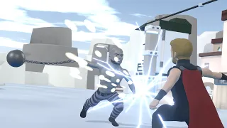 [ Full ] Thor vs Absorbing Man - Combat Animation