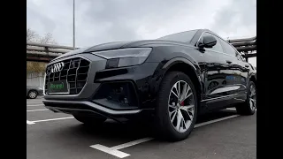 Выдвижные электрические пороги Audi Q8