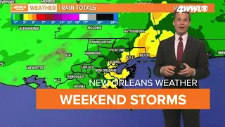 New Orleans Weather: Hot with storms on the weekend