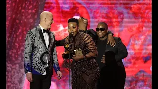 GRAMMY WINNERS Nomcebo Zikode, Zakes Bantwini and Wouter Kellerman