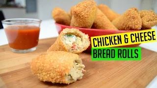 How to cook Bread Rolls with Chicken and Cheese recipe  |  Ramadan Recipe | Cook with Anisa