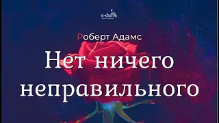 Роберт Адамс - Нет ничего неправильного [Nikosho]