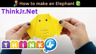 Craft - How to make an Elephant | Crafts | ThinkJr